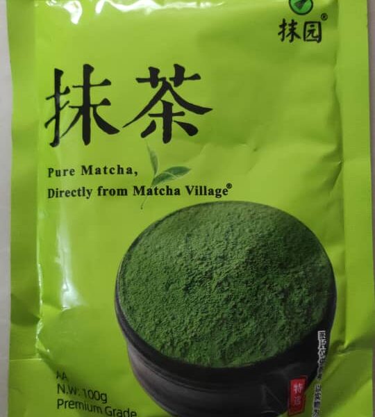 پودر چای ماچا خالص وارداتی ۱۰۰ گرمی گرید AA