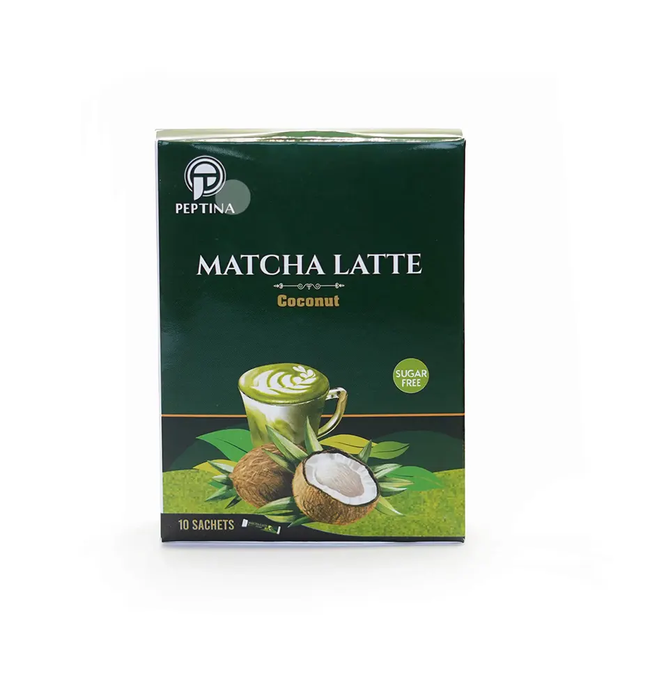 ماچا لته با پودر شیر نارگیل پپتینا - Image 7