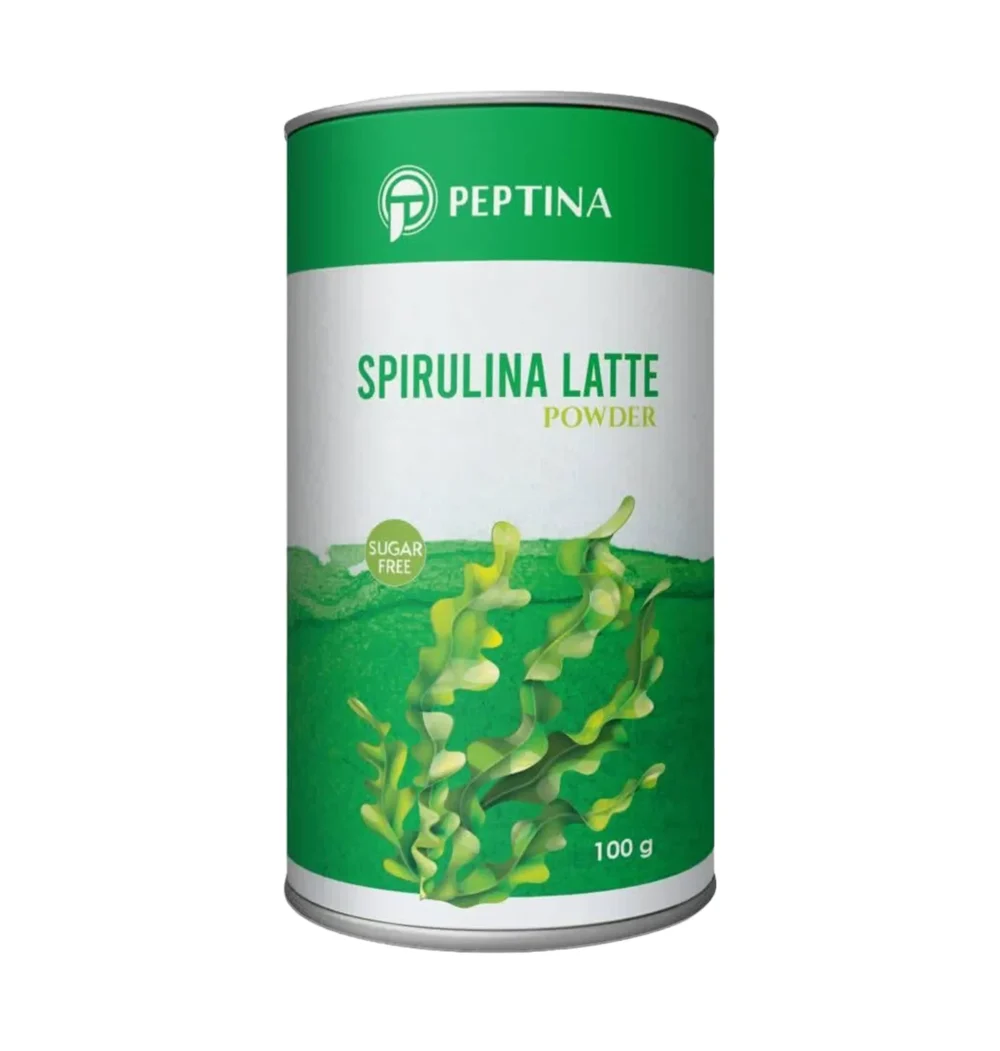 پودر اسپیرولینا لته پپتینا قوطی 100 گرمی - Image 2